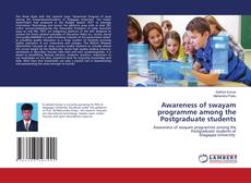 Buchcover von Awareness of swayam programme among the Postgraduate students