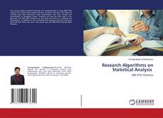 Buchcover von Research Algorithms on Statistical Analysis