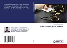 Buchcover von Arbitration Law in Nigeria
