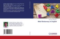 Buchcover von Bikol Dictionary in English