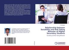 Buchcover von Relationship between Sociability and Risk-Taking Behavior of Higher Secondary Students