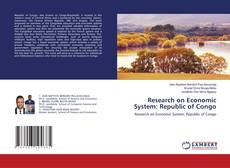 Buchcover von Research on Economic System: Republic of Congo
