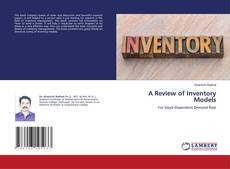 Buchcover von A Review of Inventory Models
