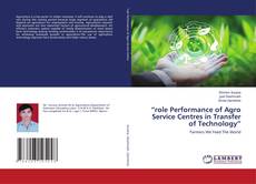 Buchcover von “role Performance of Agro Service Centres in Transfer of Technology”