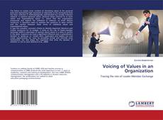 Copertina di Voicing of Values in an Organization