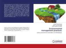 Buchcover von Environmental management practices: