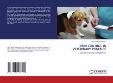 Buchcover von PAIN CONTROL IN VETERINARY PRACTICE