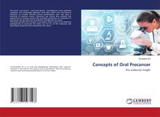 Buchcover von Concepts of Oral Precancer