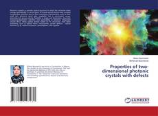 Buchcover von Properties of two-dimensional photonic crystals with defects
