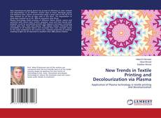 Buchcover von New Trends in Textile Printing and Decolourization via Plasma