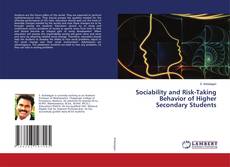 Buchcover von Sociability and Risk-Taking Behavior of Higher Secondary Students