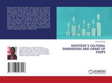 Buchcover von HOFSTEDE’S CULTURAL DIMENSIONS AND GRANT OF ESOPS