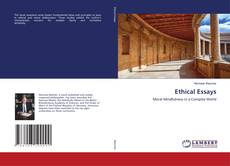 Buchcover von Ethical Essays