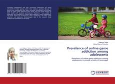 Buchcover von Prevalance of online game addiction among adolescents