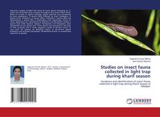 Copertina di Studies on insect fauna collected in light trap during kharif season