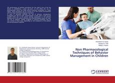 Copertina di Non Pharmacological Techniques of Behavior Management in Children