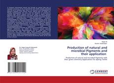 Buchcover von Production of natural and microbial Pigments and their application