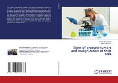 Buchcover von Signs of prostate tumors and malignization of their cells