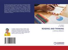 Buchcover von READING AND THINKING