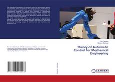 Buchcover von Theory of Automatic Control for Mechanical Engineering