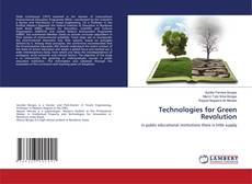 Buchcover von Technologies for Green Revolution