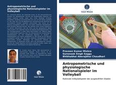 Portada del libro de Antropometrische und physiologische Nationalspieler im Volleyball