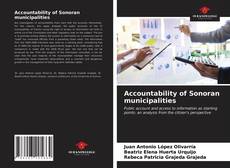 Portada del libro de Accountability of Sonoran municipalities