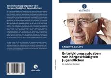 Buchcover von Entwicklungsaufgaben von hörgeschädigten Jugendlichen