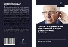 Bookcover of Ontwikkelingstaken van adolescenten met een gehoorstoornis