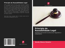 Capa do livro de Princípio da Razoabilidade Legal 