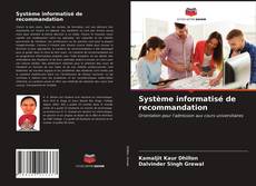 Système informatisé de recommandation kitap kapağı