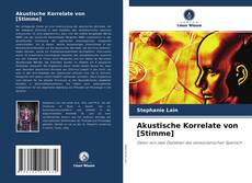 Bookcover of Akustische Korrelate von [Stimme]
