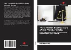 The common business law of the Member States的封面