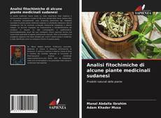 Portada del libro de Analisi fitochimiche di alcune piante medicinali sudanesi