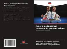 Portada del libro de Judo, a pedagogical resource to prevent crime.