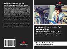 Couverture de Proposed exercises for the reading comprehension process