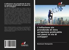 Copertina di L'inflazione sta prendendo di mira un'opzione praticabile nei paesi in via di sviluppo?