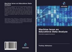 Capa do livro de Machine leren en Educatieve Data Analyse 