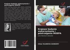 Buchcover von Krajowe badanie wykorzystania i postrzegania MOEPA