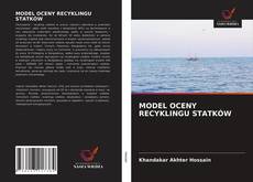 Copertina di MODEL OCENY RECYKLINGU STATKÓW