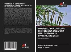 Capa do livro de MODELLO DI CONSUMO DI MORINGA OLEIFERA NELLO STATO DI BAUCHI, NIGERIA: 
