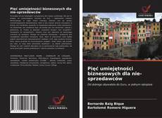 Buchcover von Pięć umiejętności biznesowych dla nie-sprzedawców