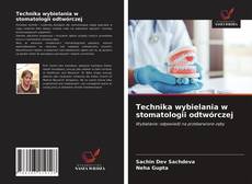 Buchcover von Technika wybielania w stomatologii odtwórczej