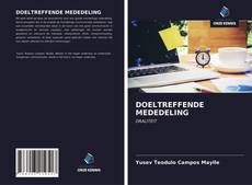 DOELTREFFENDE MEDEDELING kitap kapağı