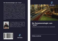 Обложка De fenomenologie van "over"
