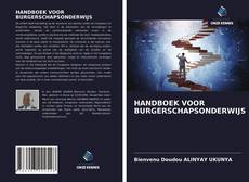 Buchcover von HANDBOEK VOOR BURGERSCHAPSONDERWIJS