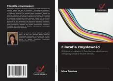 Portada del libro de Filozofia zmysłowości