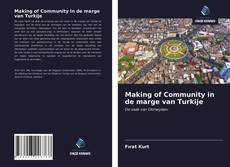 Capa do livro de Making of Community in de marge van Turkije 
