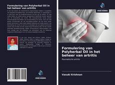 Capa do livro de Formulering van Polyherbal Oil in het beheer van artritis 