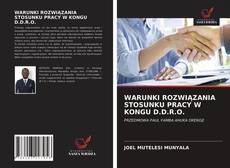 Buchcover von WARUNKI ROZWIĄZANIA STOSUNKU PRACY W KONGU D.D.R.O.